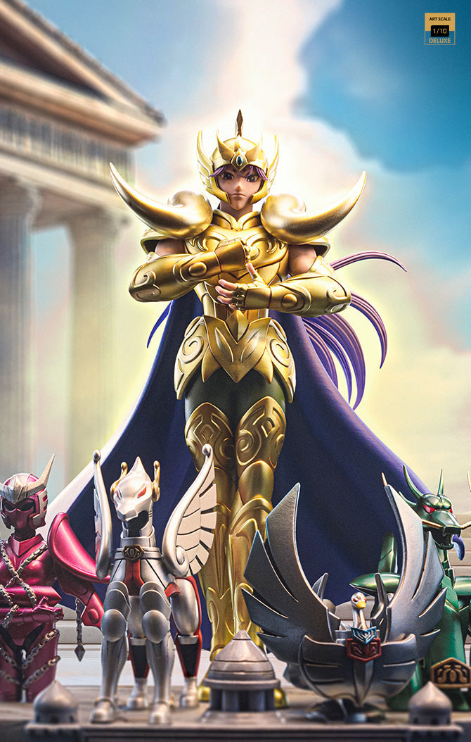 アリエス ムウ スタチュー - 聖闘士星矢 - デラックスアートスケール 1/10