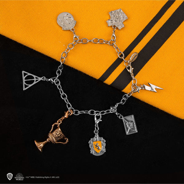 Set of 2 Hufflepuff charms