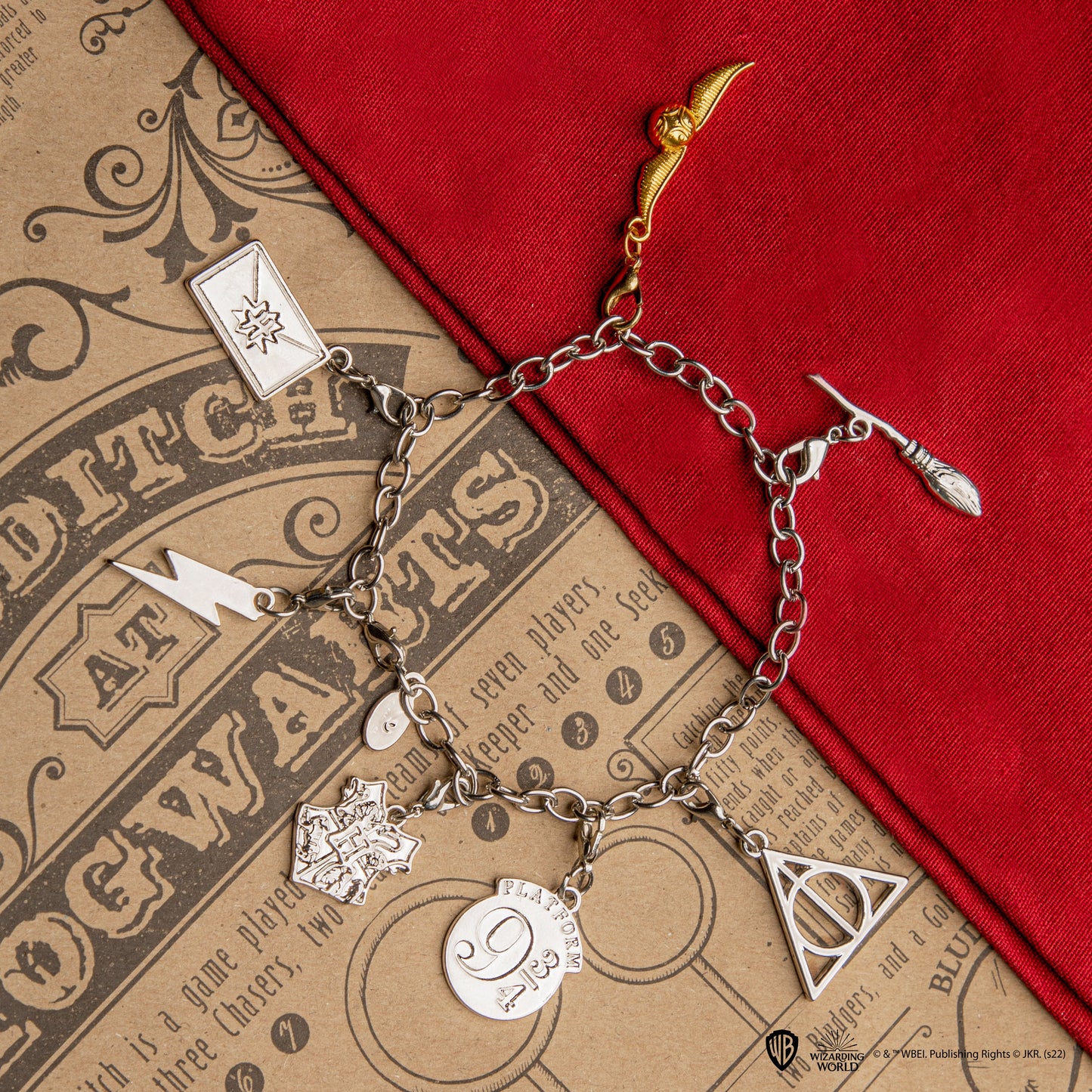 Set de 2 charms Quidditch