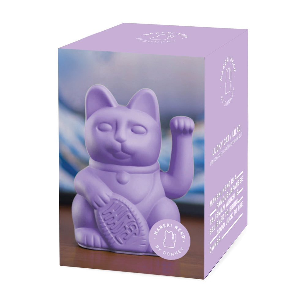 Chat Chanceux Lilas