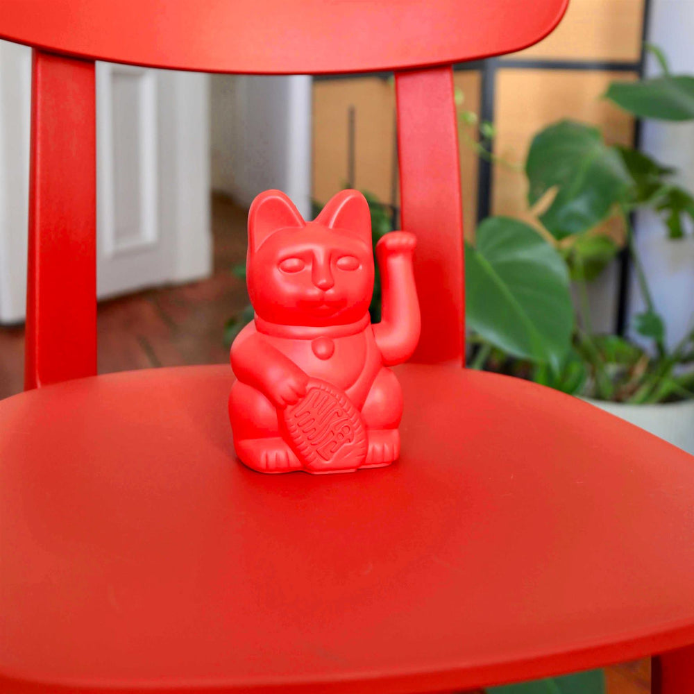 Chat Chanceux Rouge