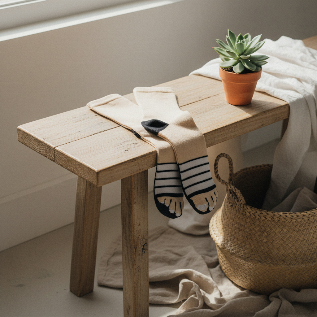 Calcetines con chanclas