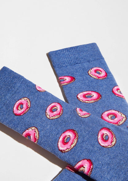 BeDonut Black - 100% Organic Cotton Socks