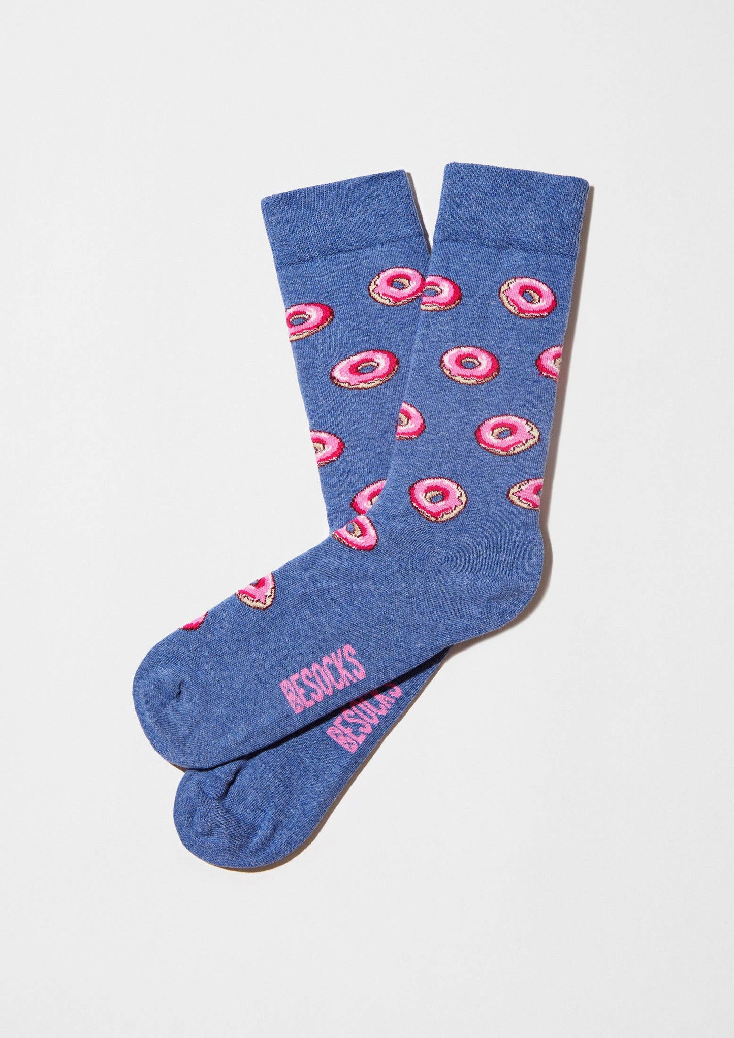 BeDonut Black - 100% Organic Cotton Socks