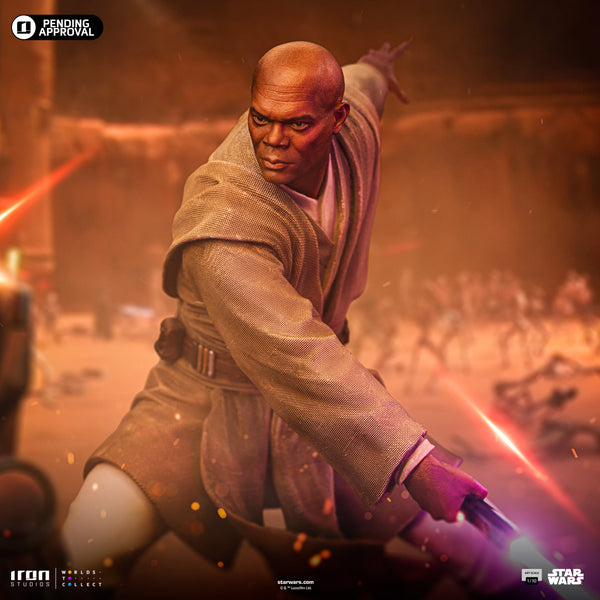 Statue Mace Windu - Star Wars - Art Scale 1/10