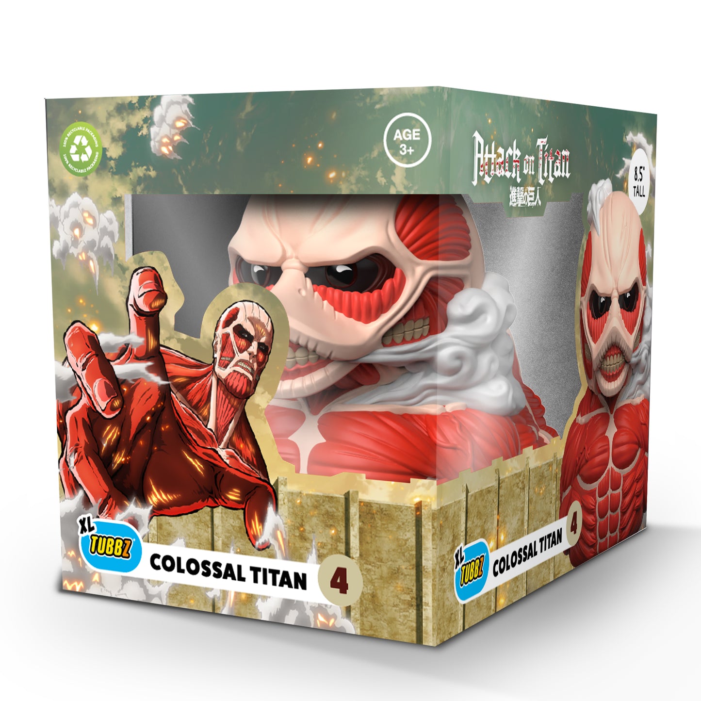 attack on titan colossal titan tubbz giant xl edition