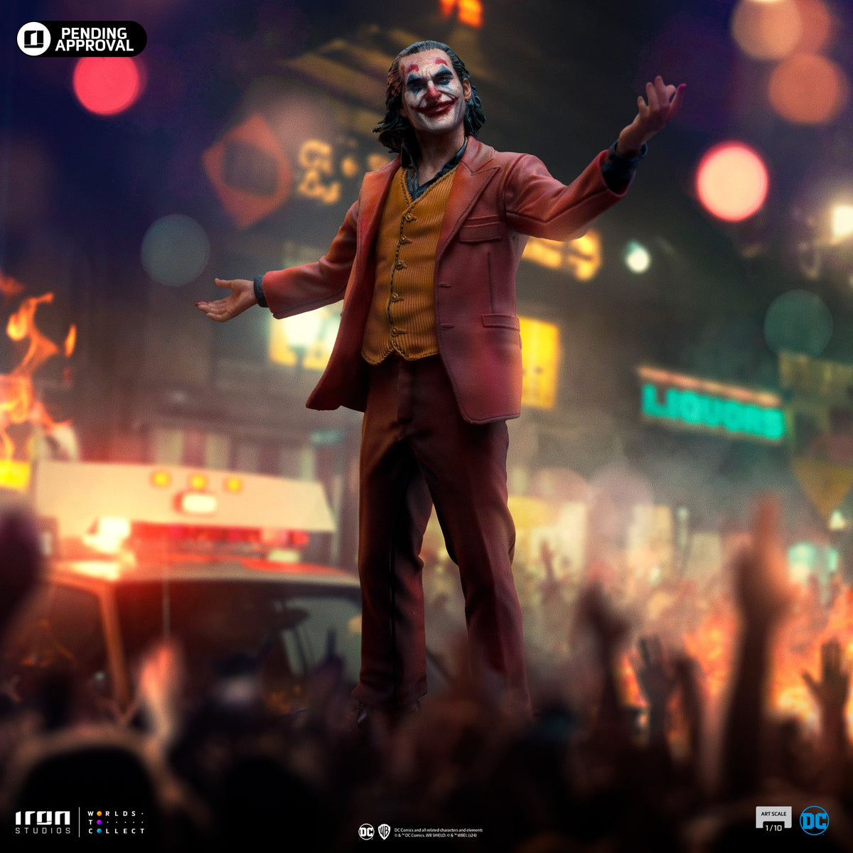 Joker (アーサー・フレック) スタチュー - ジョーカー - アートスケール 1/10 - DCコミックス