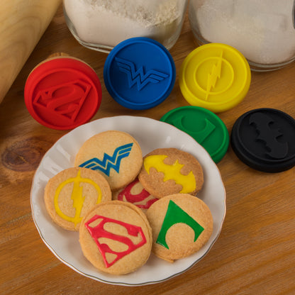 Tampons à biscuits Justice League (Set de 5)