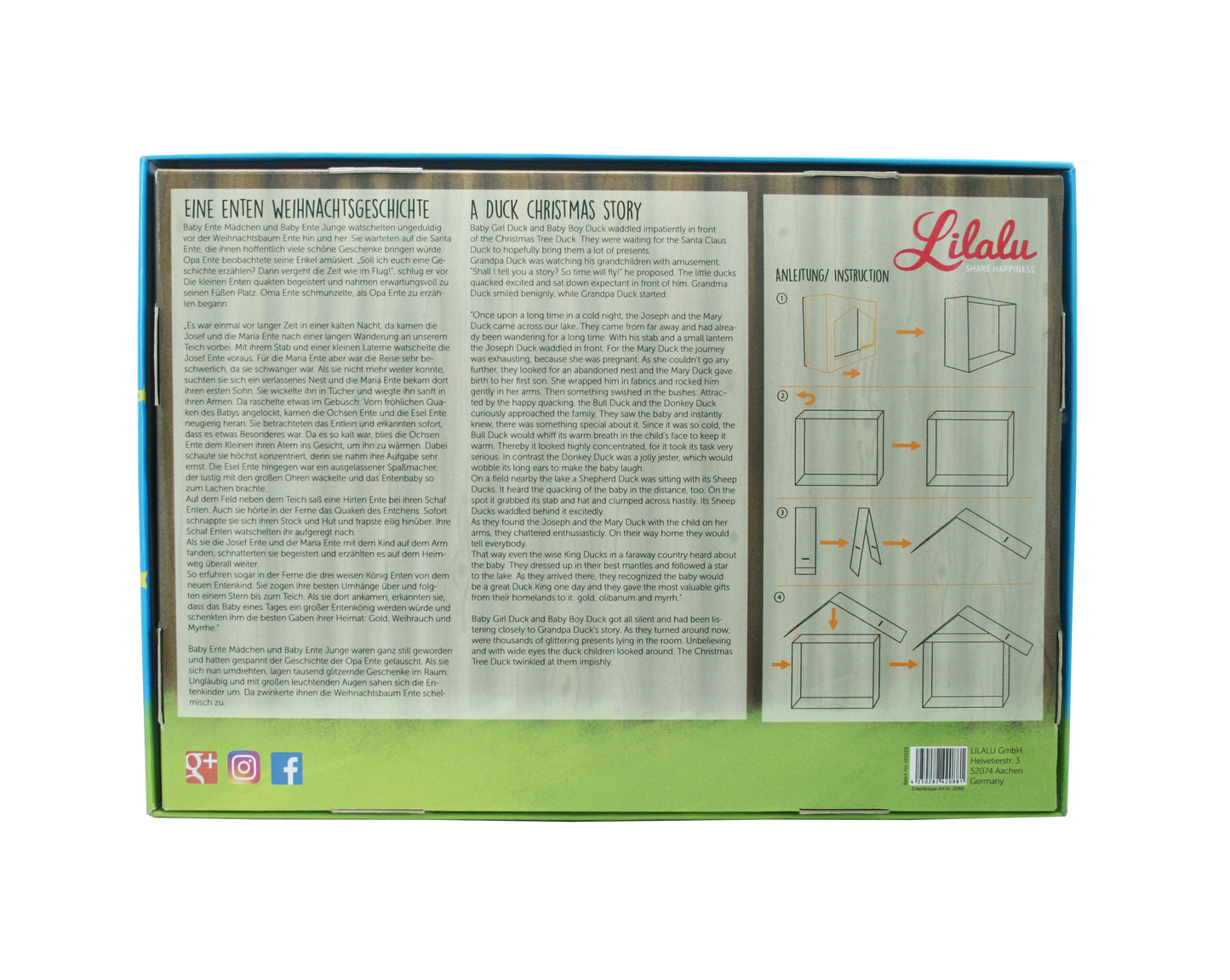 Crèche Canard de Lilalu