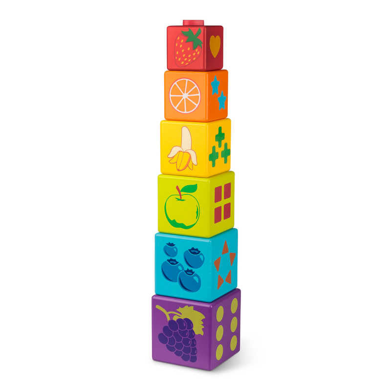 Cubes de Construction Empilables