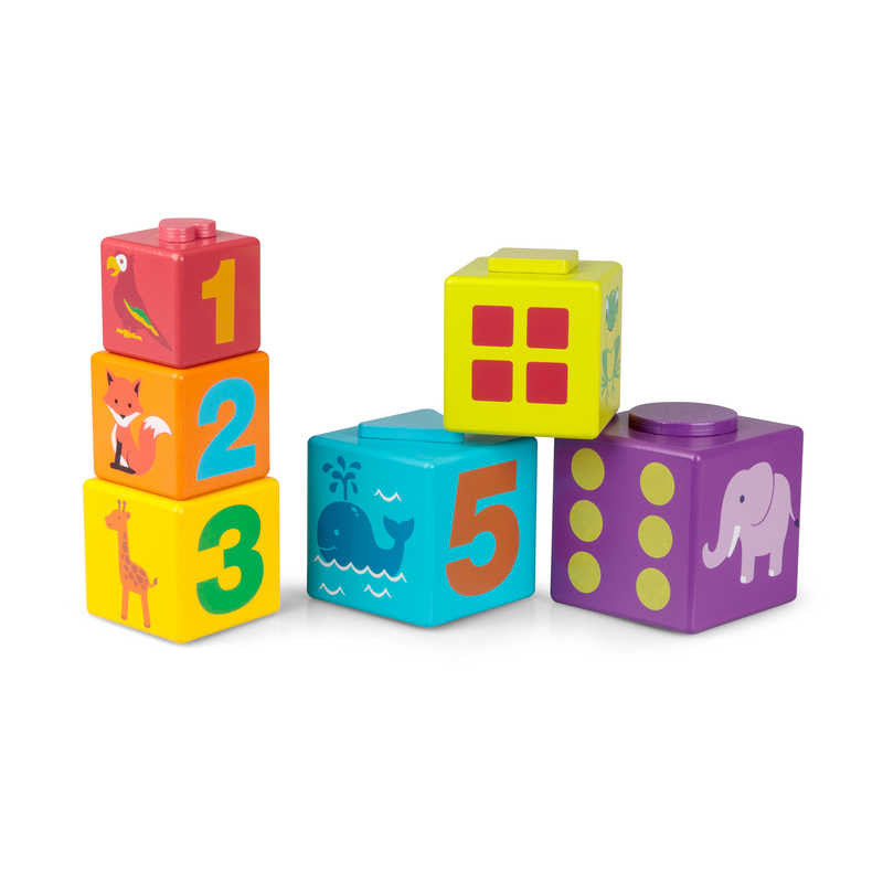 Cubi da costruzione impilabili