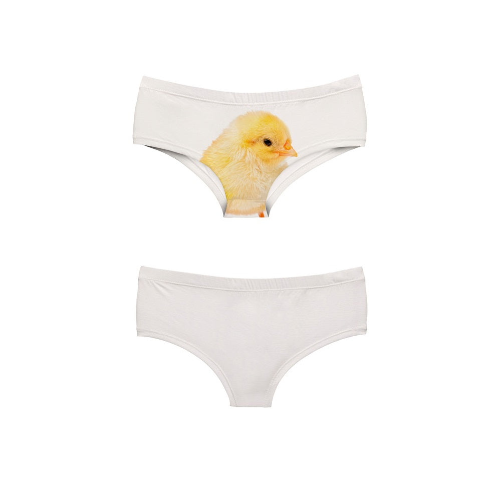 Braguitas de pollito amarillo