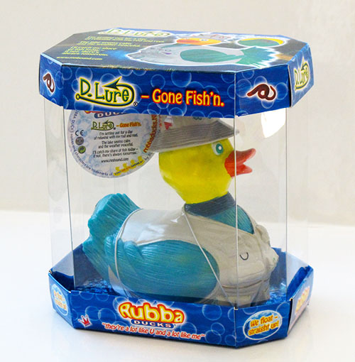 Paperella di gomma pescatore «D.Lure»