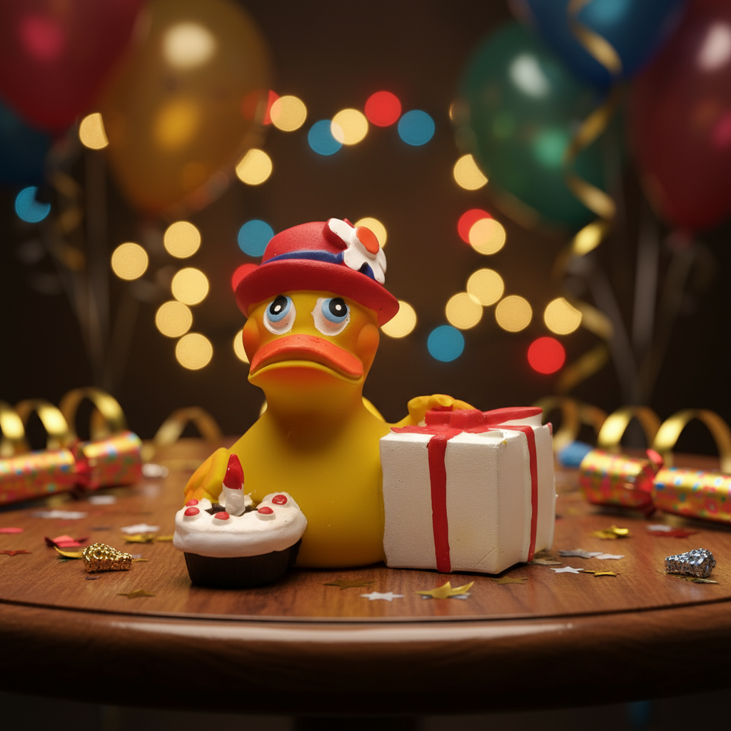 Feliz cumpleaños pato