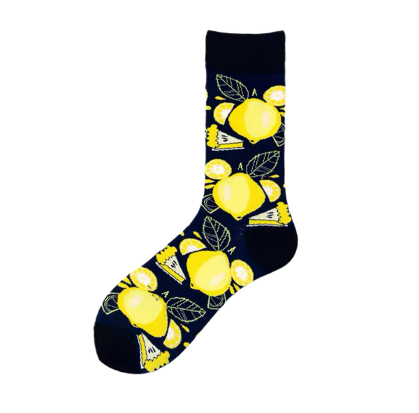 Chaussettes Citrons et Tarte Citron
