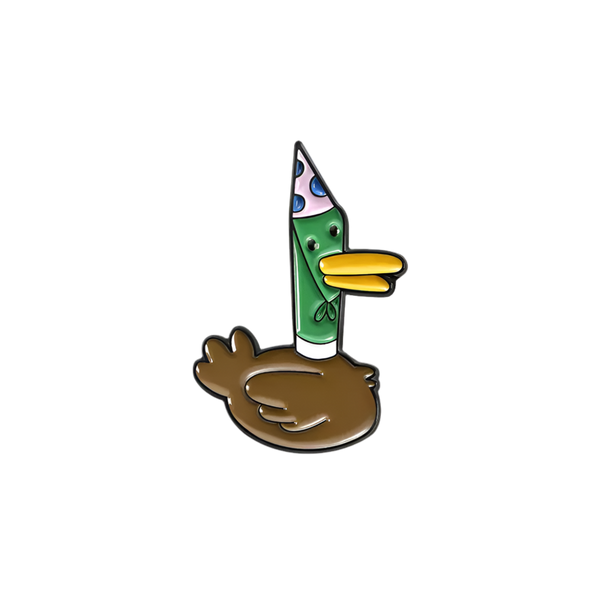 マガモの誕生日ピン