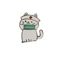 Pin's Chat Infirmière
