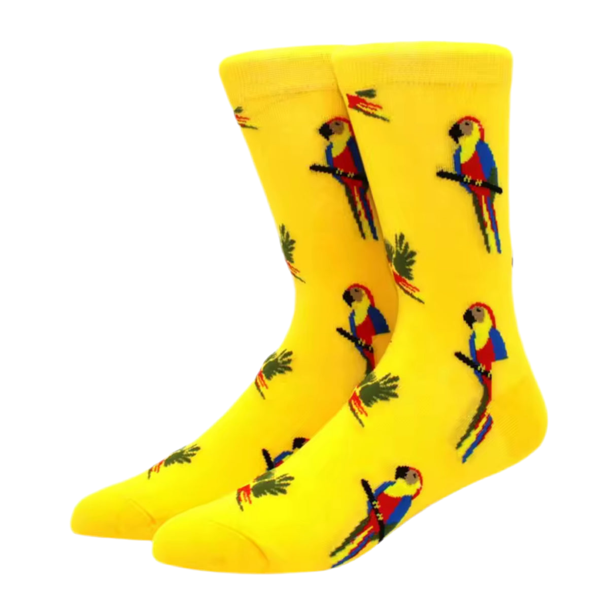 Calcetines de loro tropical