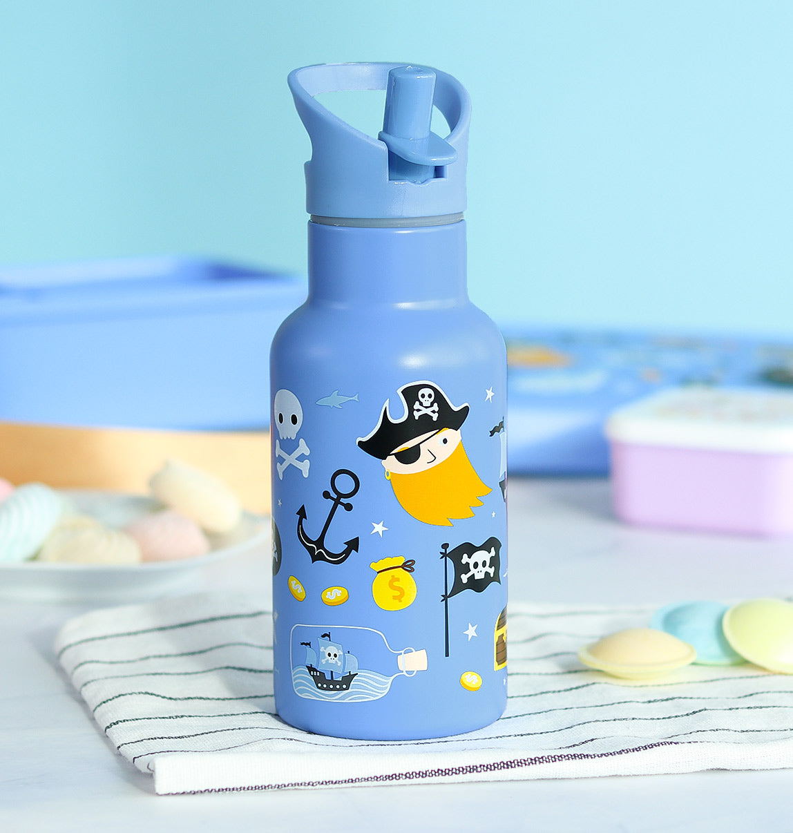 Gourde enfant en inox - Pirates