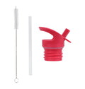 Kit bouchon, paille et goupillon - Cerises joyeuses