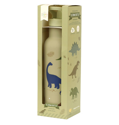 Gourde XL en inox - Dinosaures – vue 5 – A Little Lovely Company