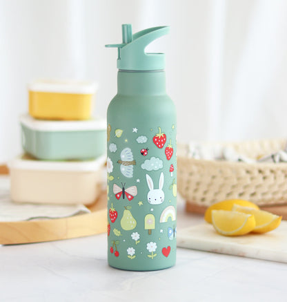 Gourde XL en inox - Joy – vue 2 – A Little Lovely Company