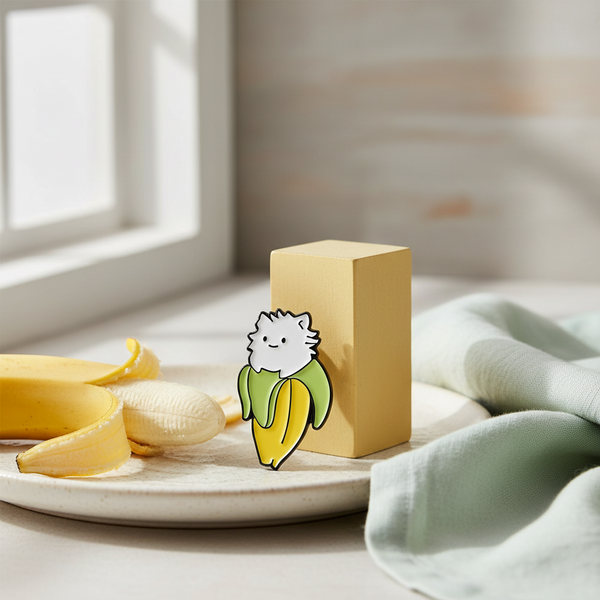 Pin's Chat Banane