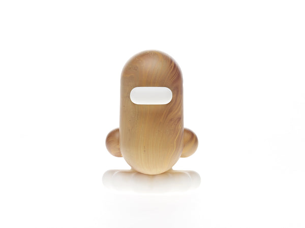 Salvadanaio in legno a forma di anatra