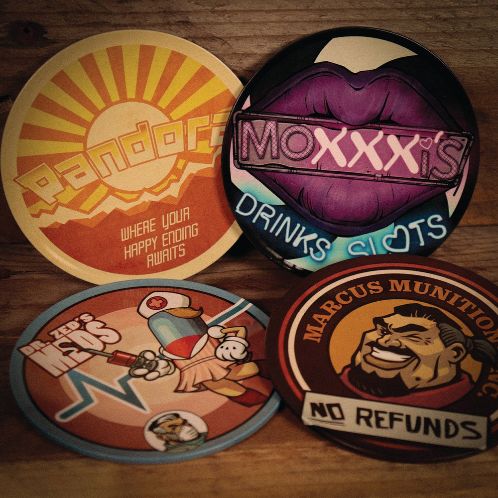 Borderlands Coasters - 4