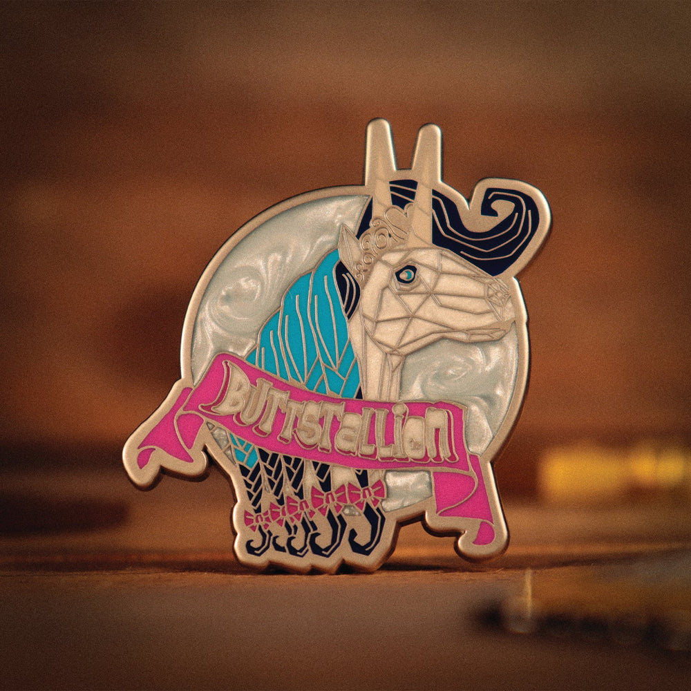 Borderlands Pin - Butt Stallion