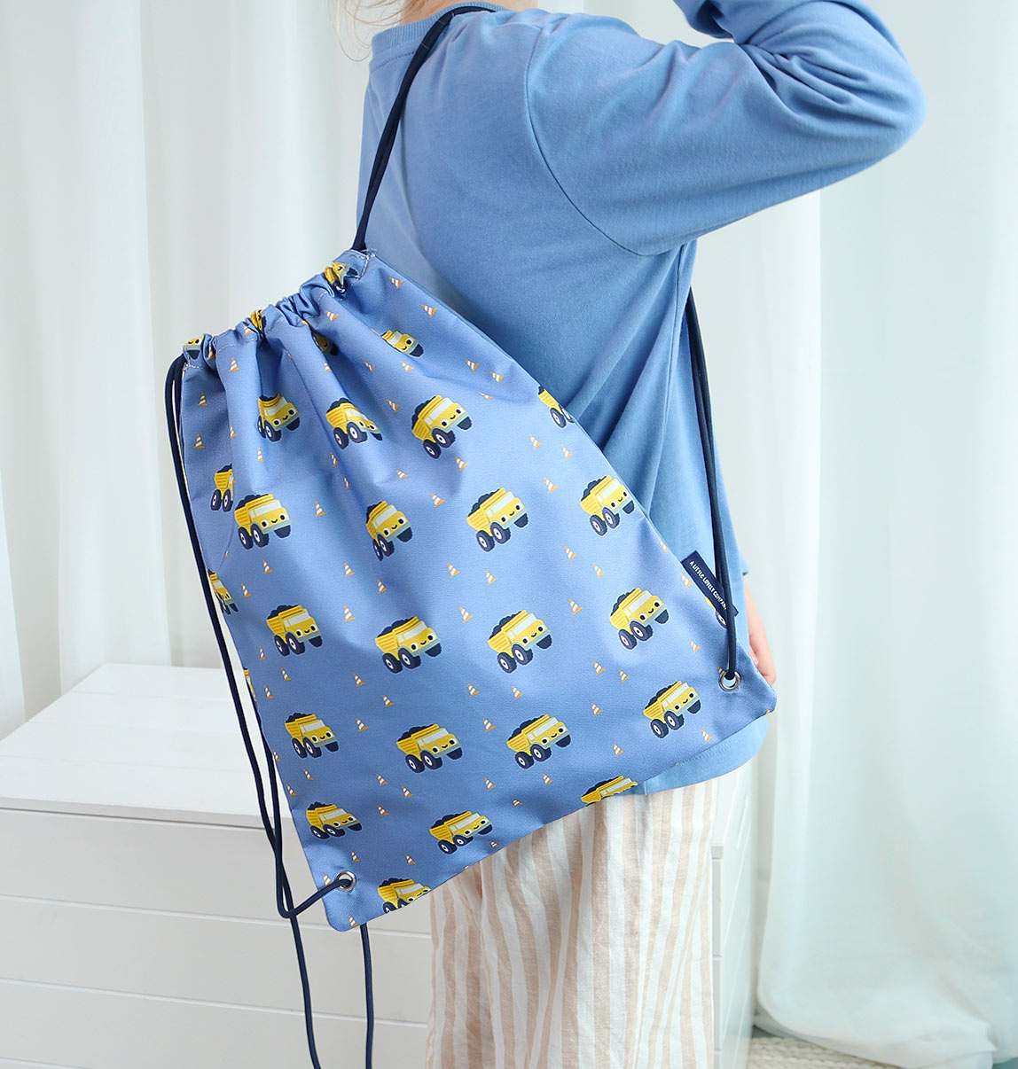 Sac à cordons enfant - Camion-benne