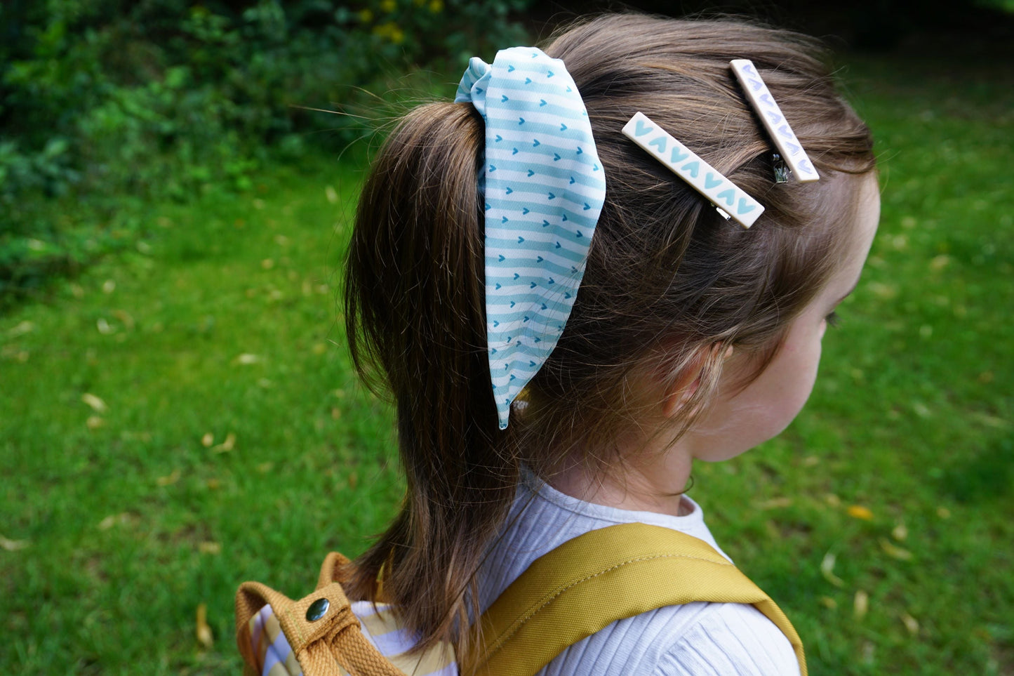Set mit 2 Haarspangen Maxi Lila