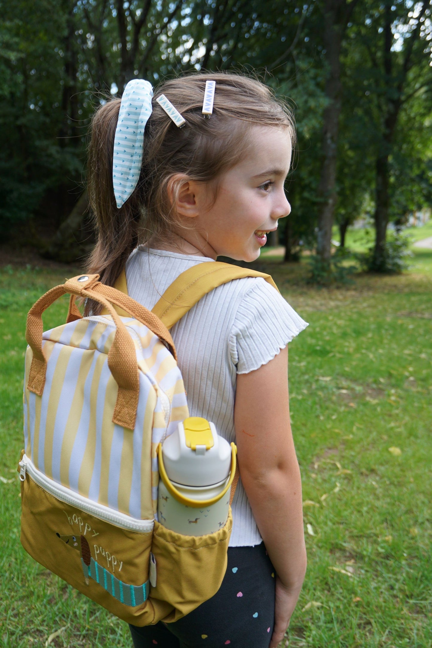 Set mit 2 Haarspangen Maxi Lila