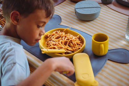 Placemat Lili the Bear Silikon Plum