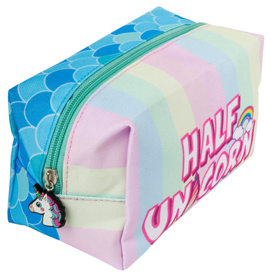 Half & Half Trousse scolaire ou de maquillage