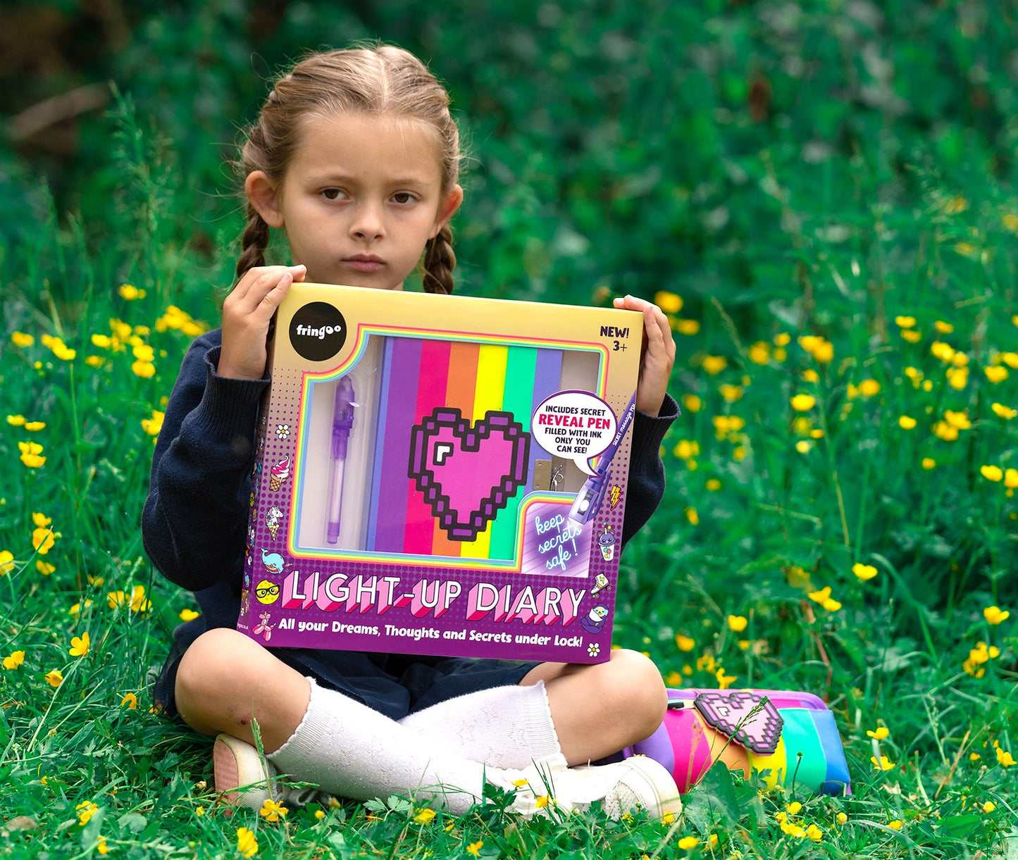 Journal secret lumineux – Pixel Heart