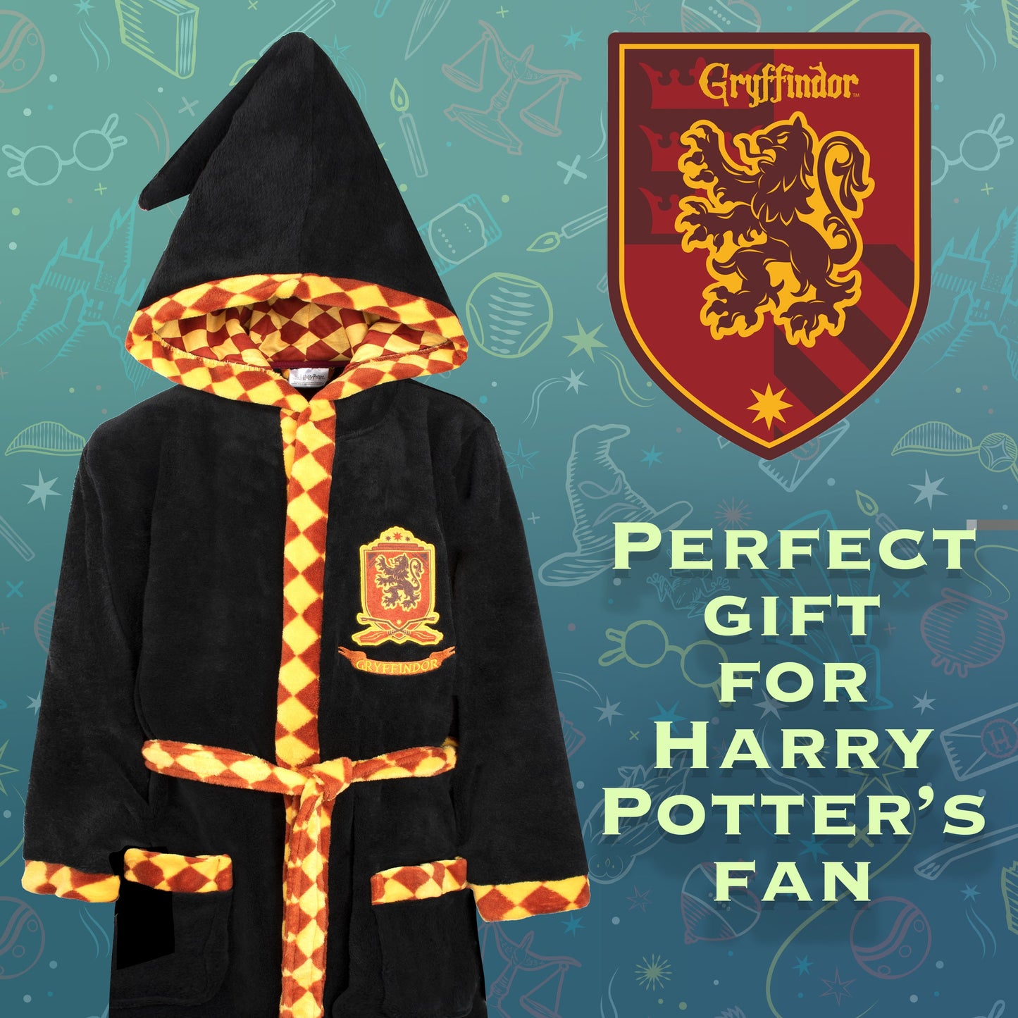 Harry Potter Robe – noir