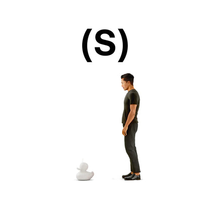 Eendenlamp "De Eend Eendenlamp" Geel (S)