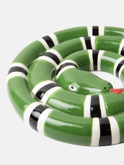Snake Trivet Green