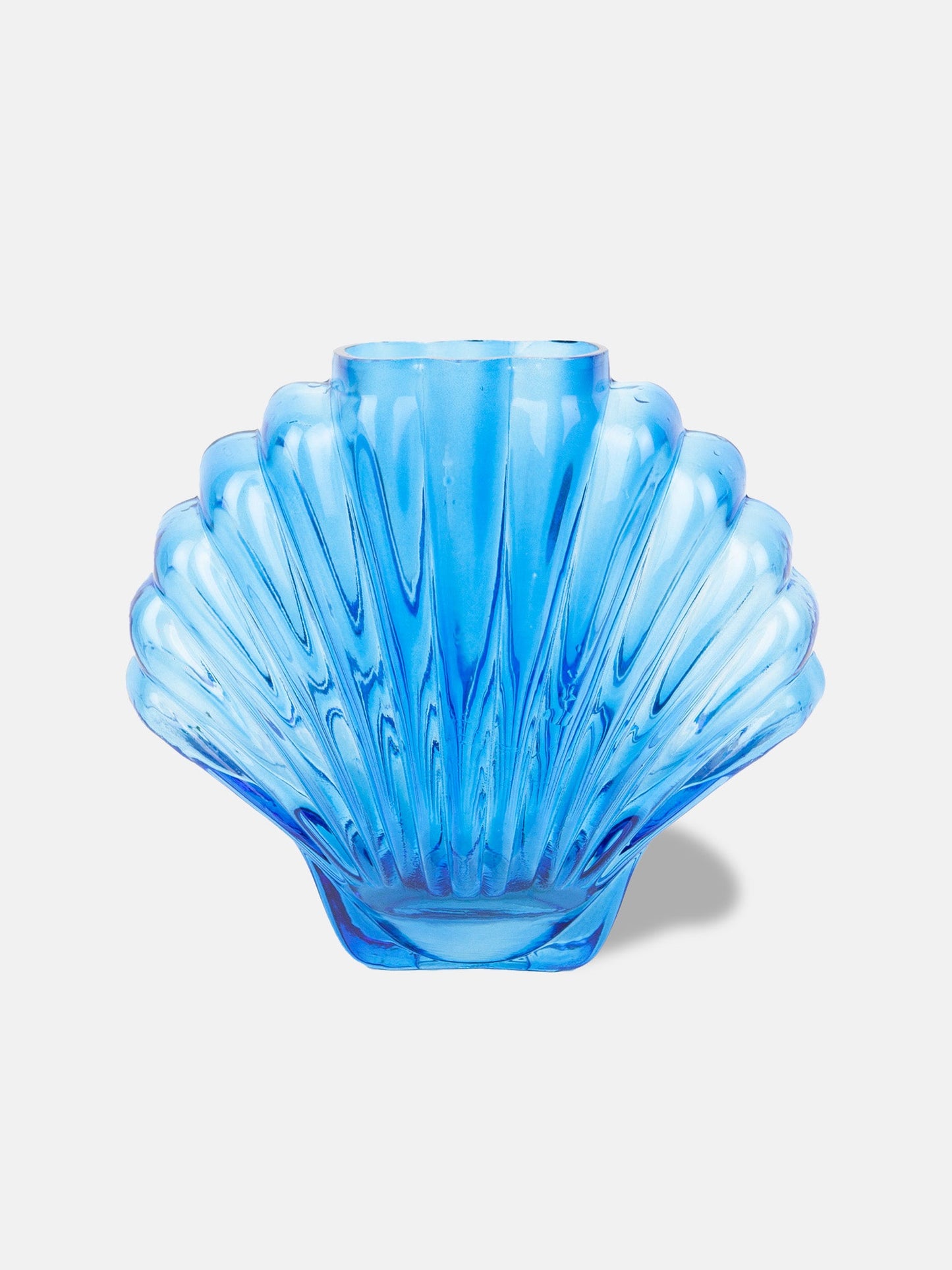 Seashell Vase Blue