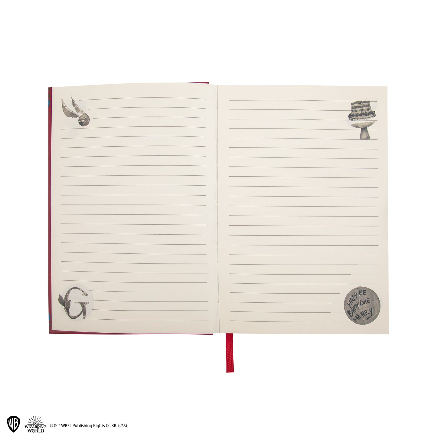 *Set Carnet et Stylo Deluxe Monde Magique de Gryffondor
