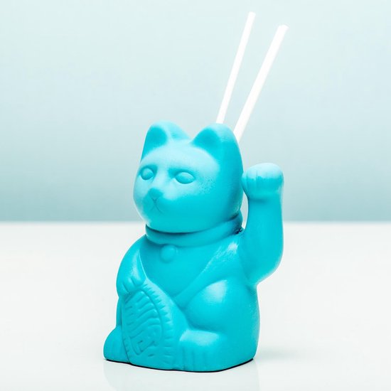 Diffuseur de parfum Chat Chanceux Bleu