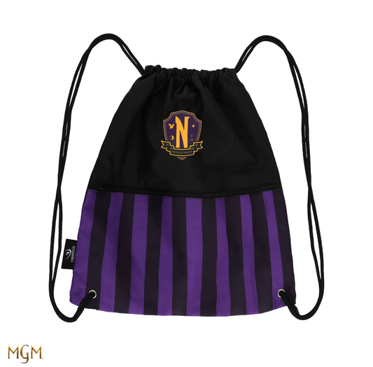 Sac à dos à cordon Académie Nevermore