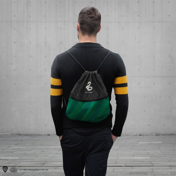 Slytherin Drawstring Backpack