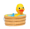 Paperella di gomma idromassaggio «Duckuzzi»