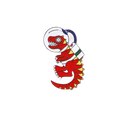 Pin's Dinosaure Astronaute