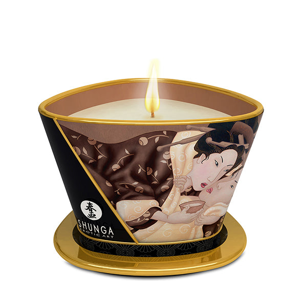 shunga massage candle excitation intoxicating chocolate 170 ml