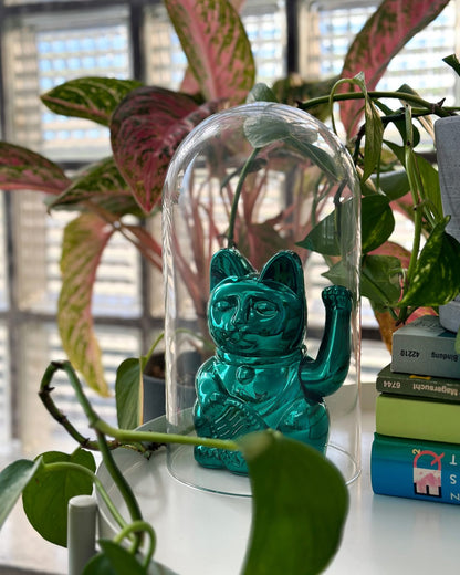 Green Shiny Lucky Cat - Cosmic Edition