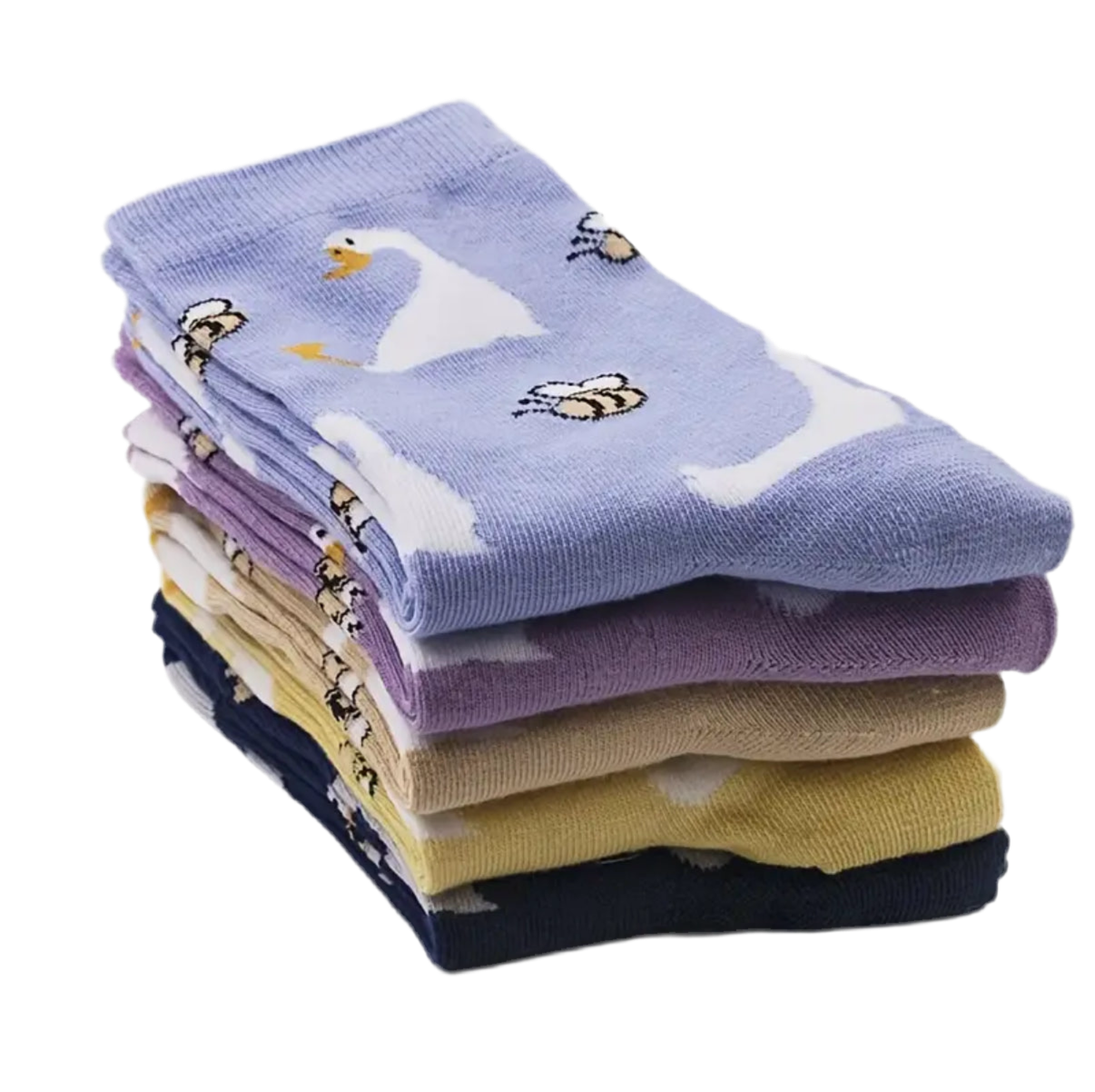 Ducks and Bees Socks