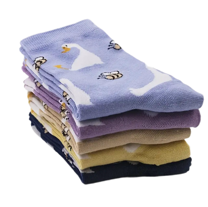 Ducks and Bees Socks